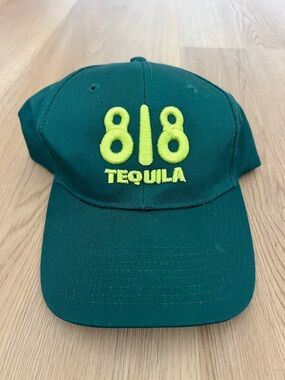 818 Tequila Embroidered Green Cap